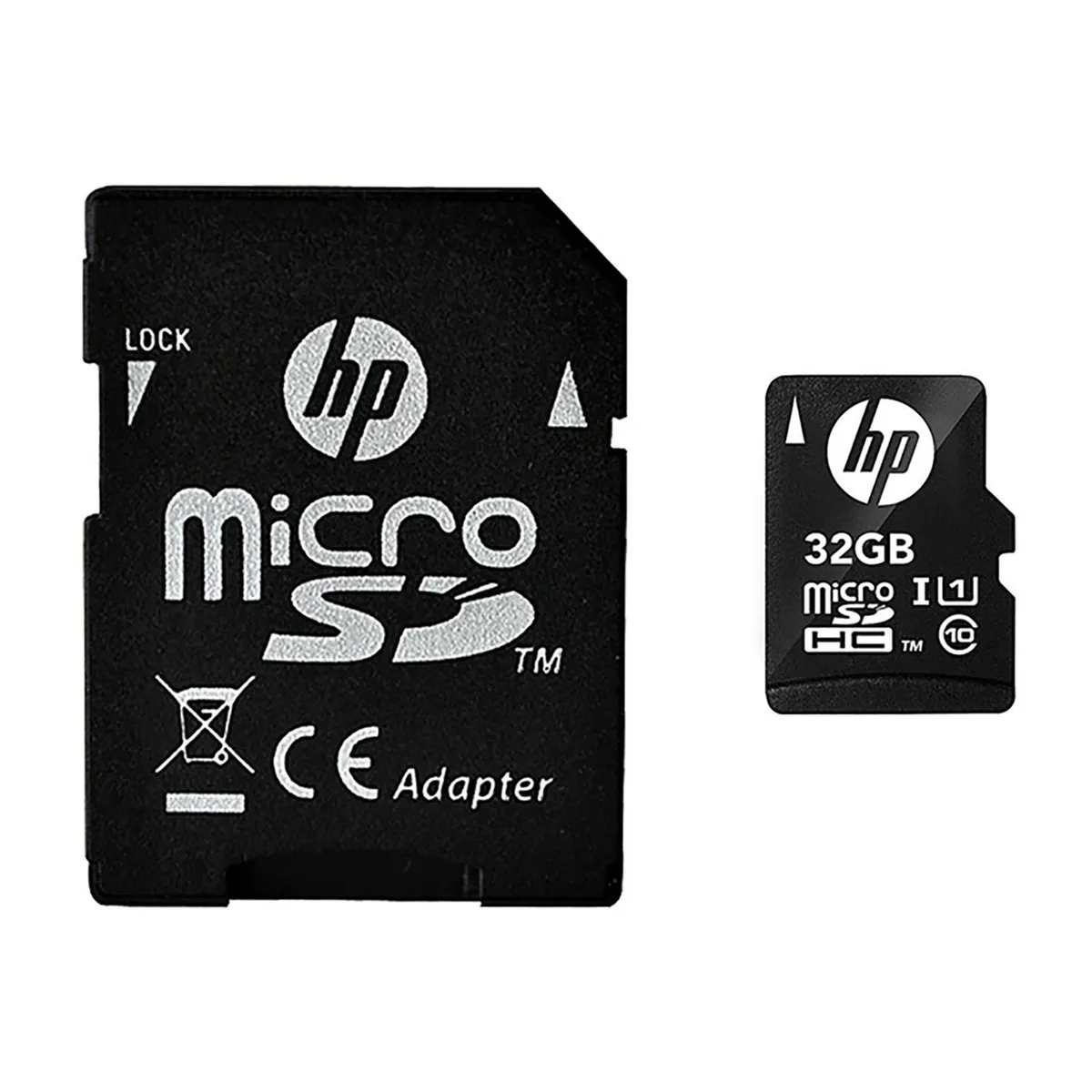 HP - Memoria Micro SD 32GB Clase 10 UHS-I 80Mbs