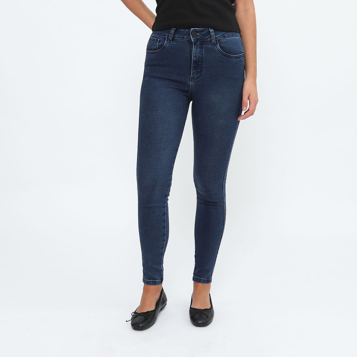DENIMLAB - Jean Skinny Tiro Alto Mujer Denimlab