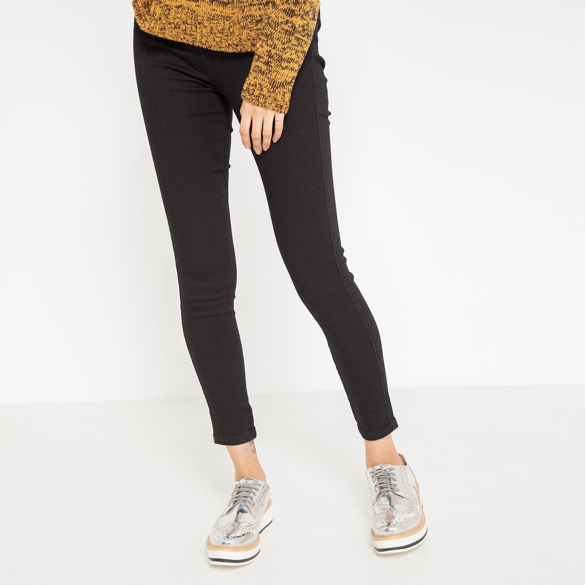 DENIMLAB - Jean Skinny Tiro Alto Mujer Denimlab