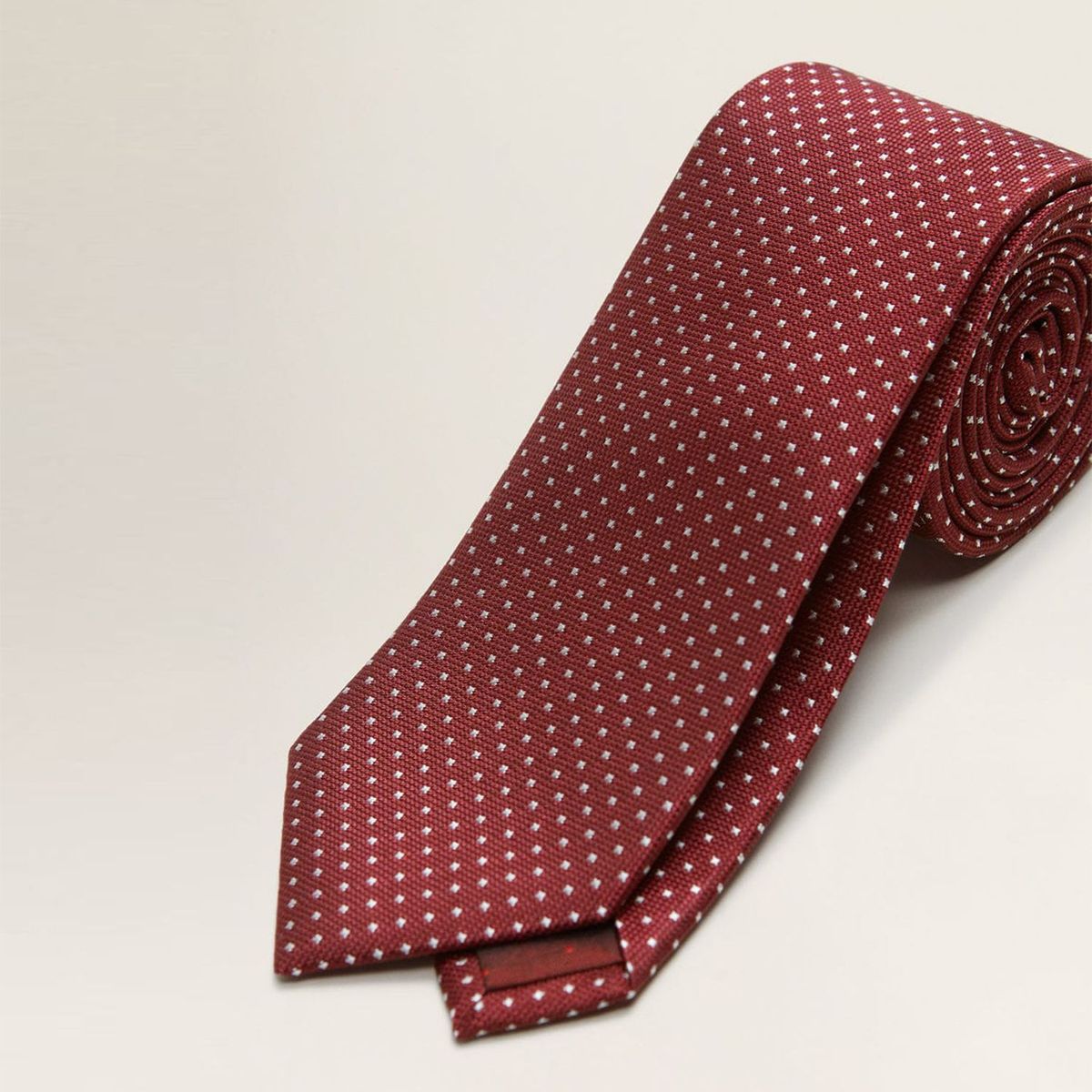 MANGO - Corbata de Seda Hombre