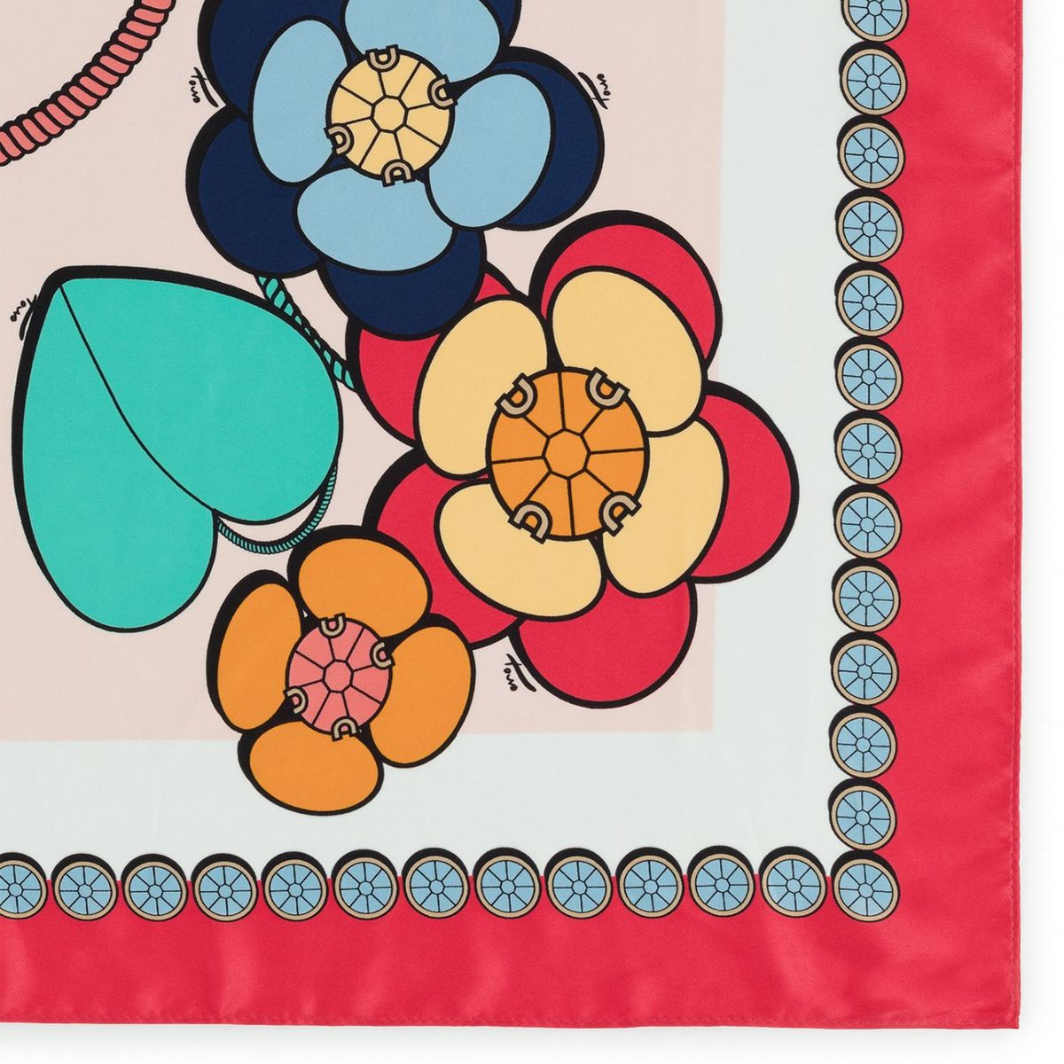 TOUS - Tous Pañuelo Jodie Fucsia