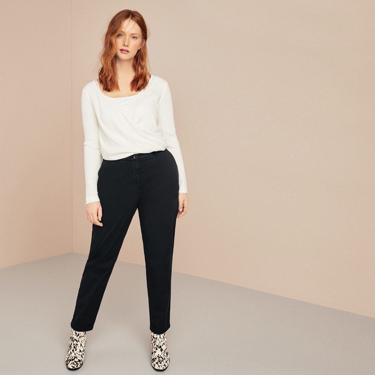 VIOLETA BY MANGO - Pantalón Mujer