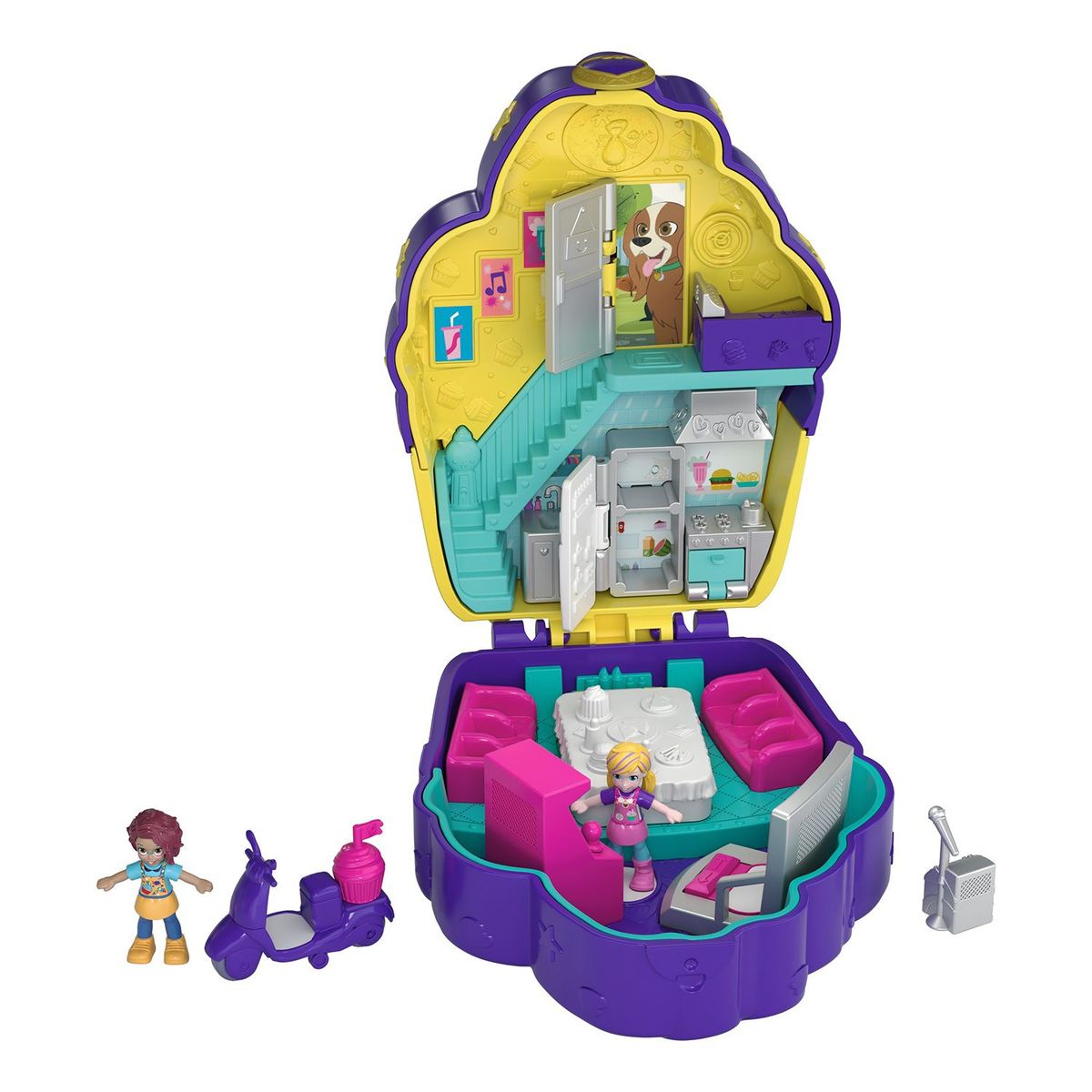 POLLY POCKET - Muñeca Polly Pocket Mini Mundos de Aventura