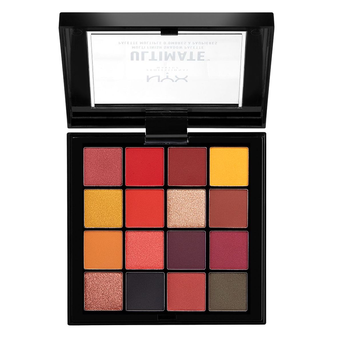 NYX PROFESSIONAL MAKEUP - Paleta de Sombras Ultimate Multi Finish 