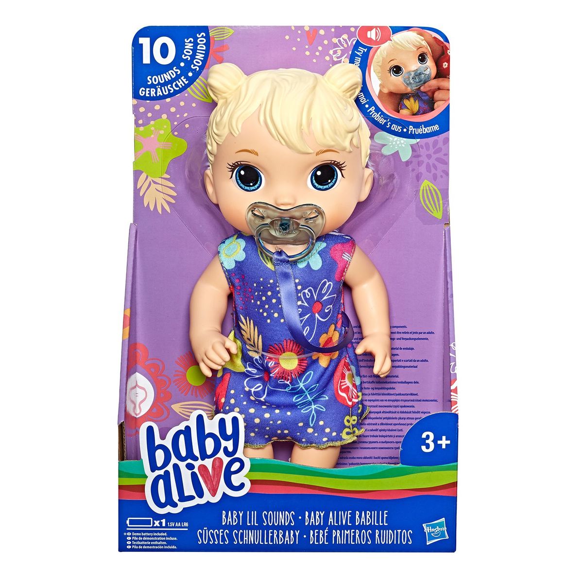 BABY ALIVE - Muñeca Primeros Sonidos