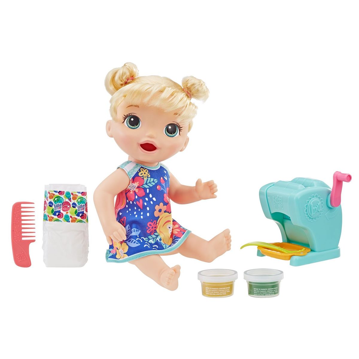 BABY ALIVE - Muñeca Comiditas con Formas