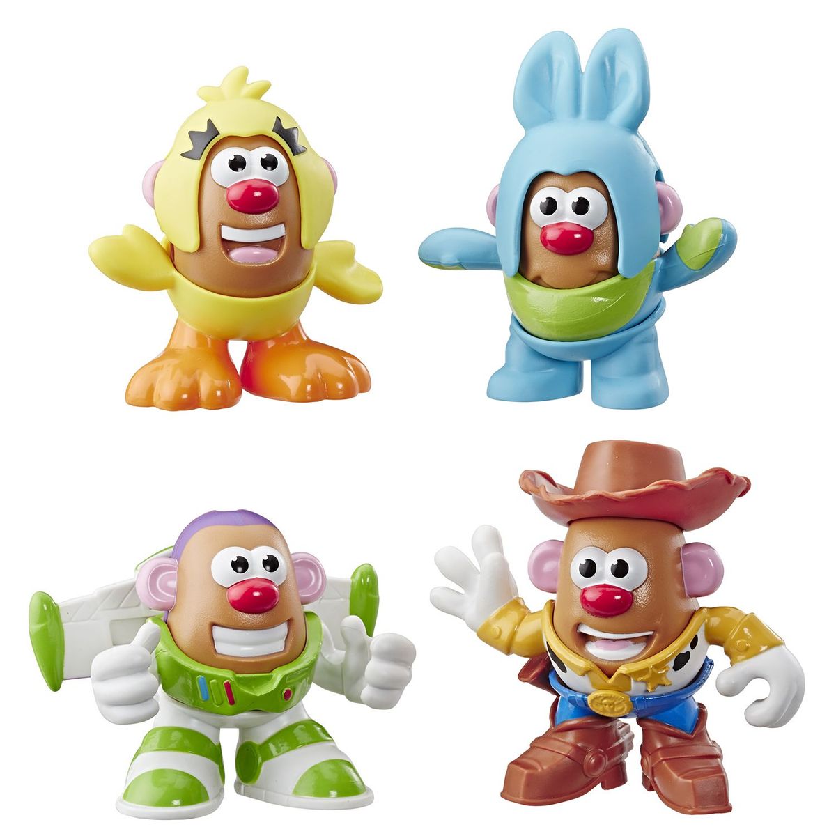 POTATO HEAD - 4-Pack Sr. Y Sra. Cara de Papa Toy Story 4