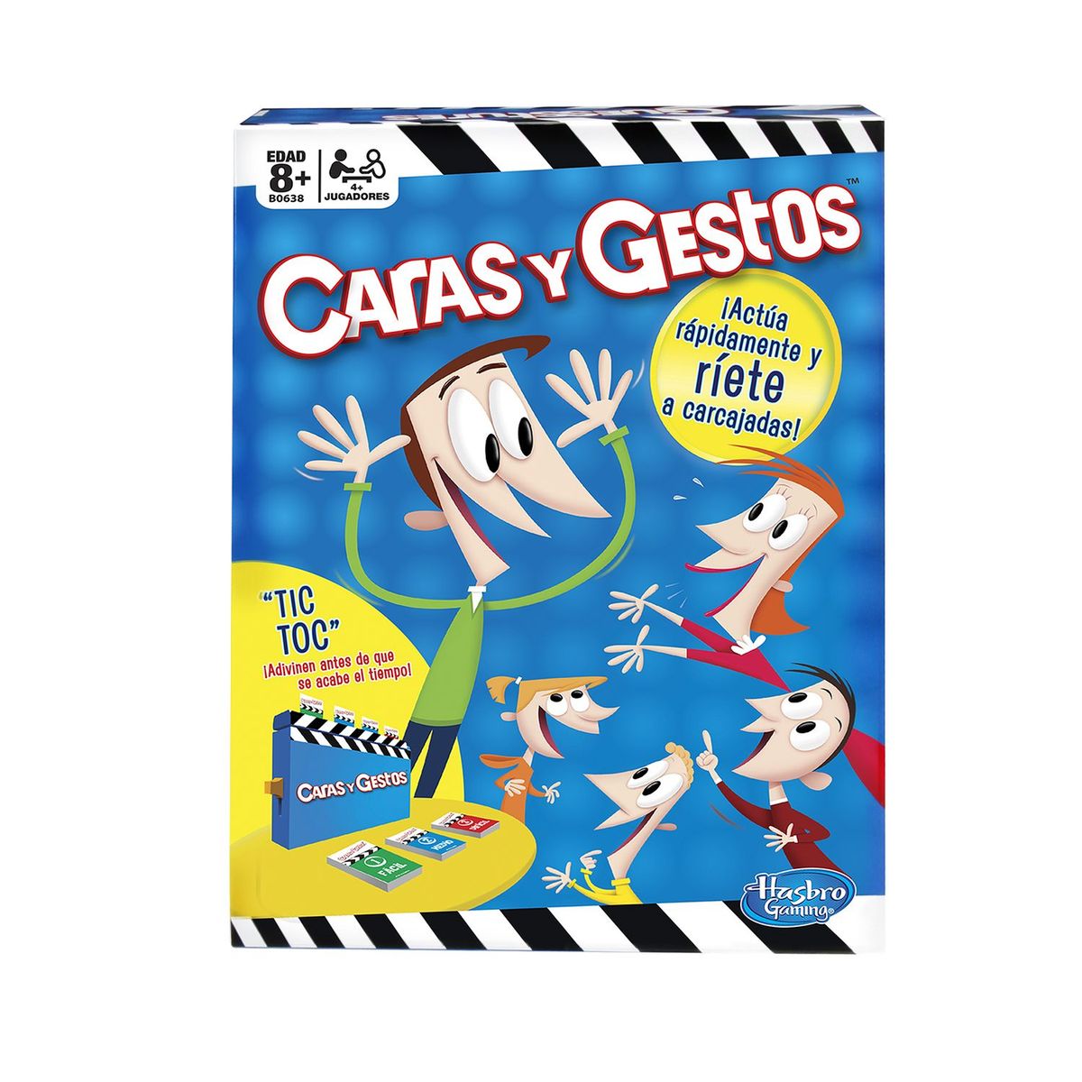 HASBRO - Juego de Mesa Hasbro Gaming Caras Y Gestos 