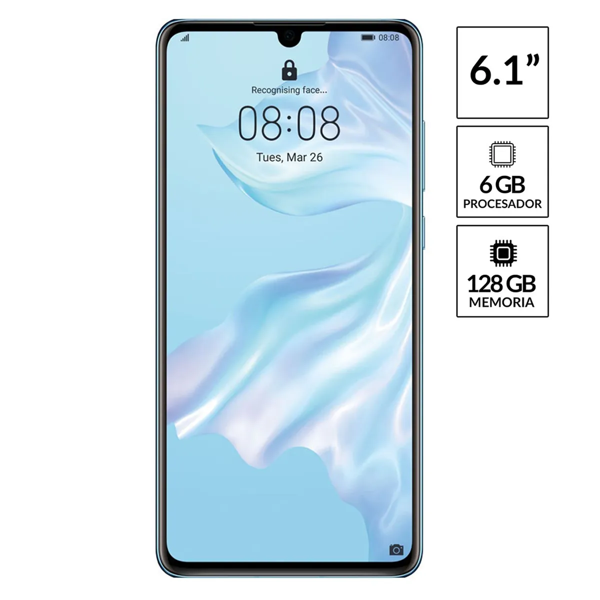 HUAWEI - Celular Huawei P30 6gb Ram 128gb