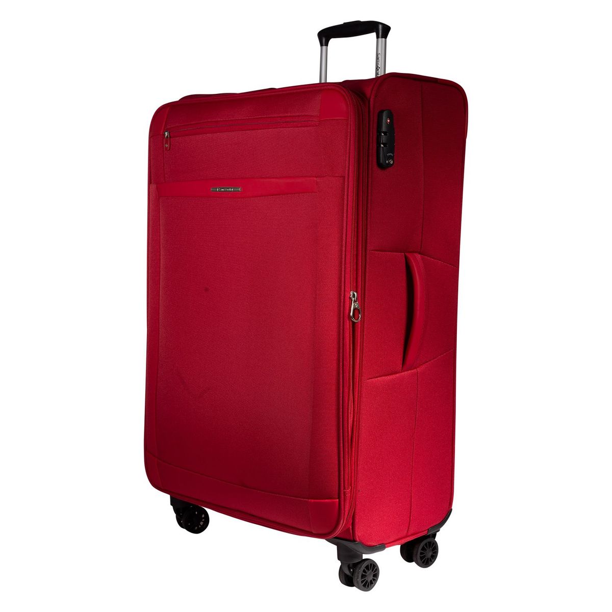 SAMSONITE - Maleta Mediana Shield Spinner EXP Red