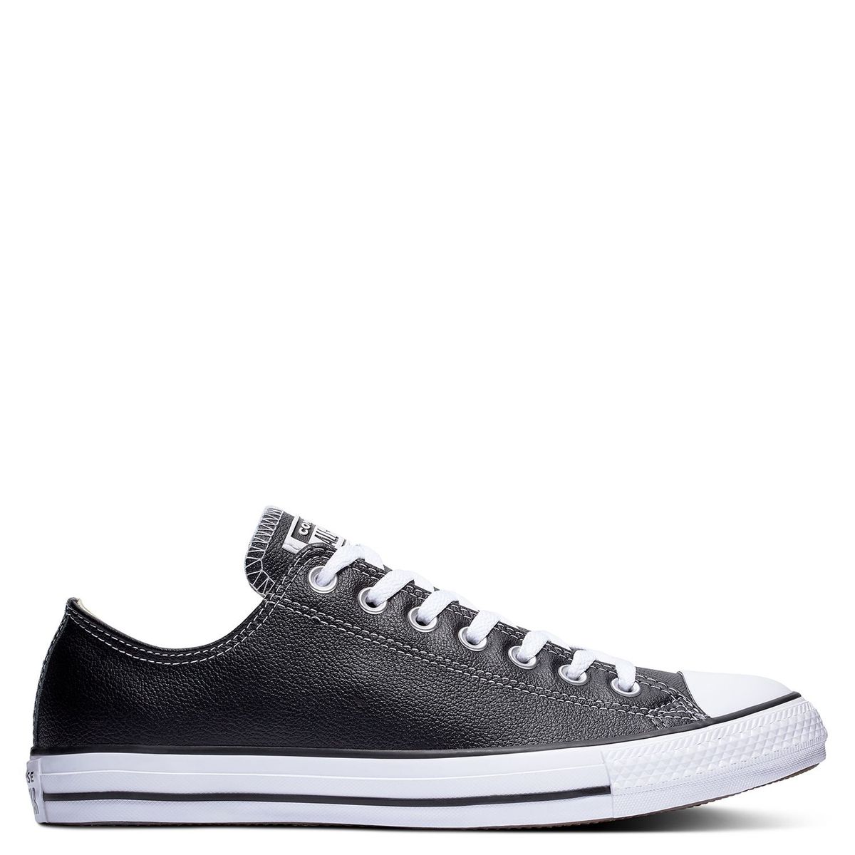 CONVERSE - Zapatillas Urbanas Hombre Chuck Taylor All Star Leather Ox Converse Negro