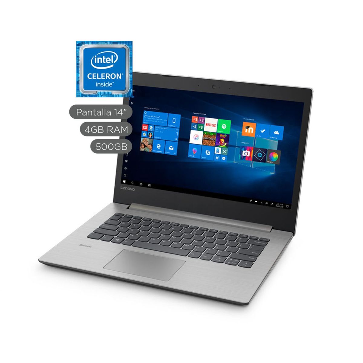 LENOVO - Notebook IdeaPad 330 14" HD Celeron 500GB 4GB