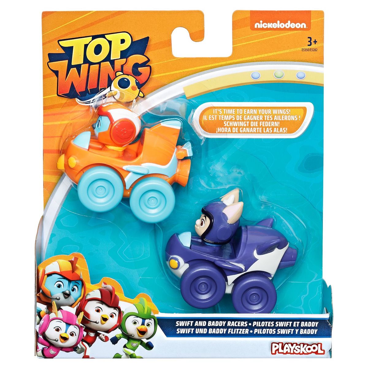 TOP WINGS - Mini 2-Pack Vehículos de Carrera 