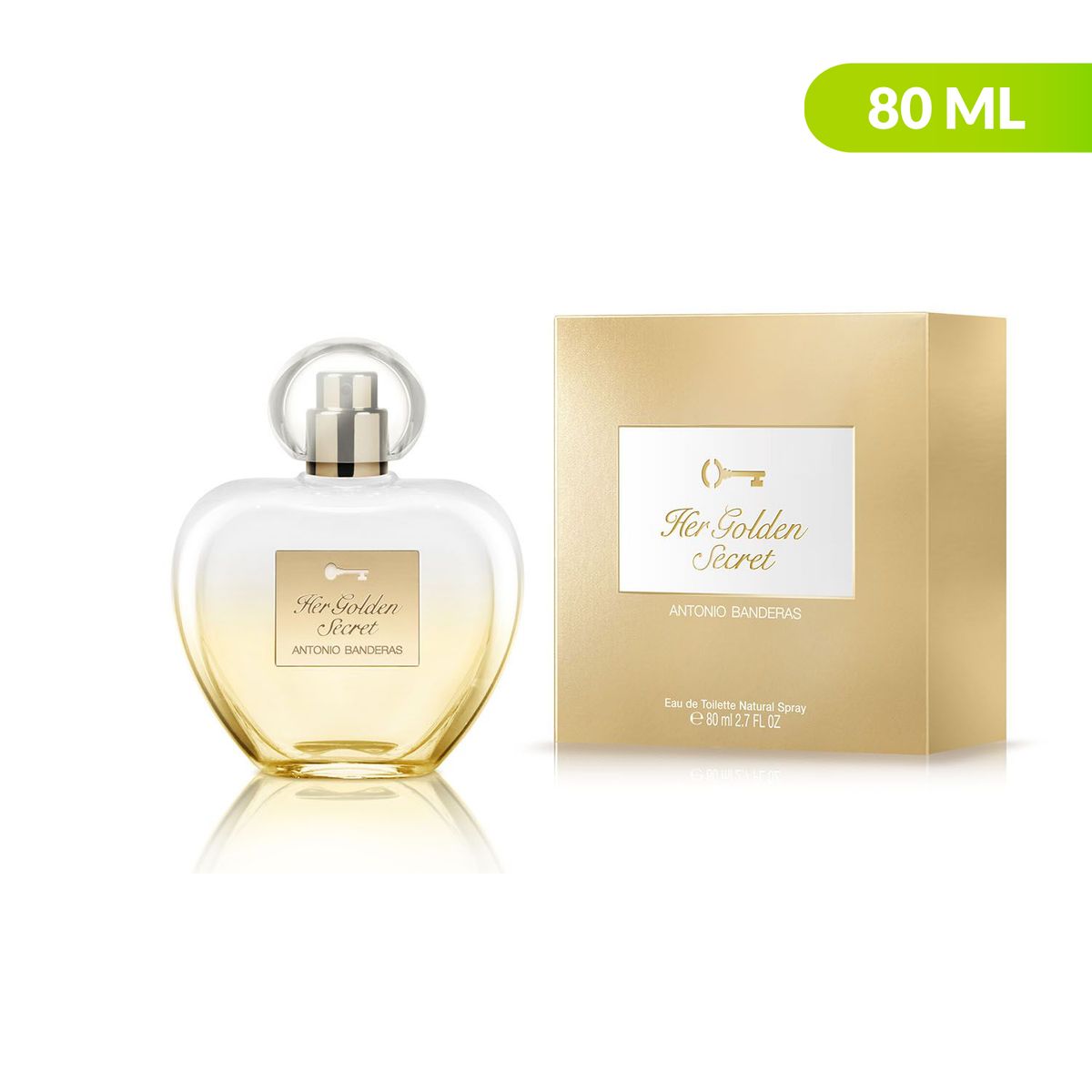 BANDERAS - Her Golden Secret EDT 80 ml Antonio Banderas