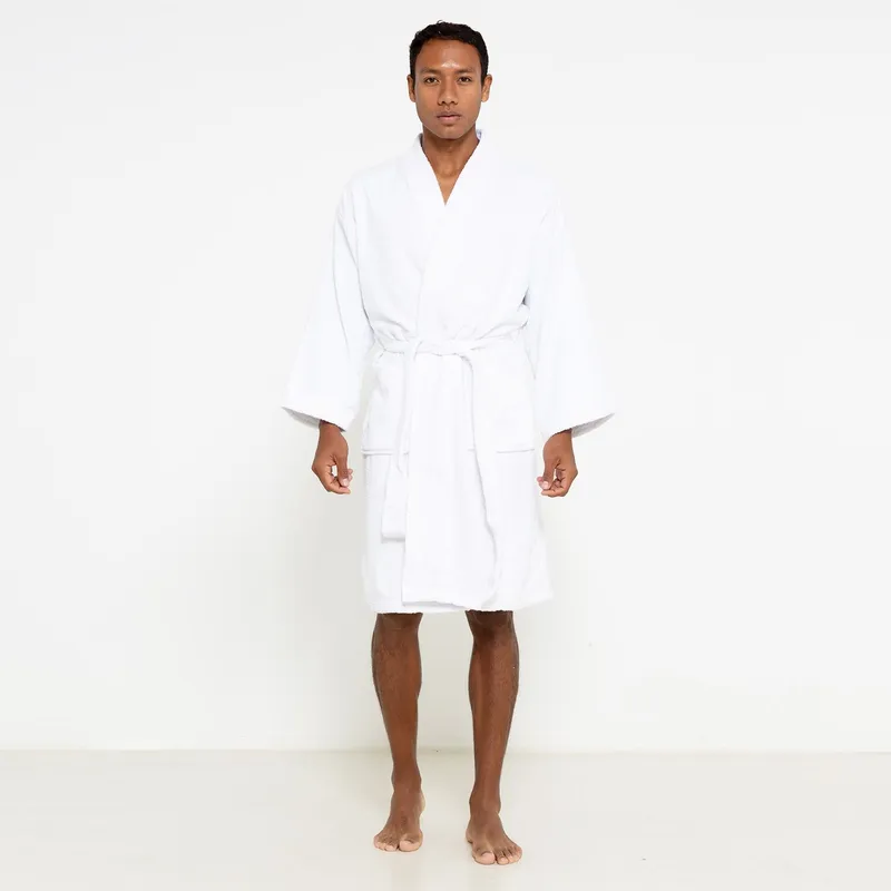 PERU PIMA - Bata de Baño Unisex 100% Algodón 600gr Peru Pima