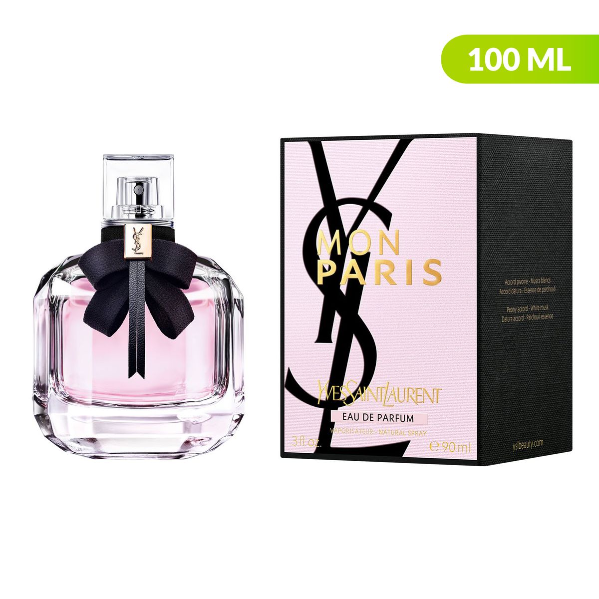 YVES SAINT LAURENT - Mon Paris Eau De Parfum 90 Ml Yves Saint Laurent Mujer