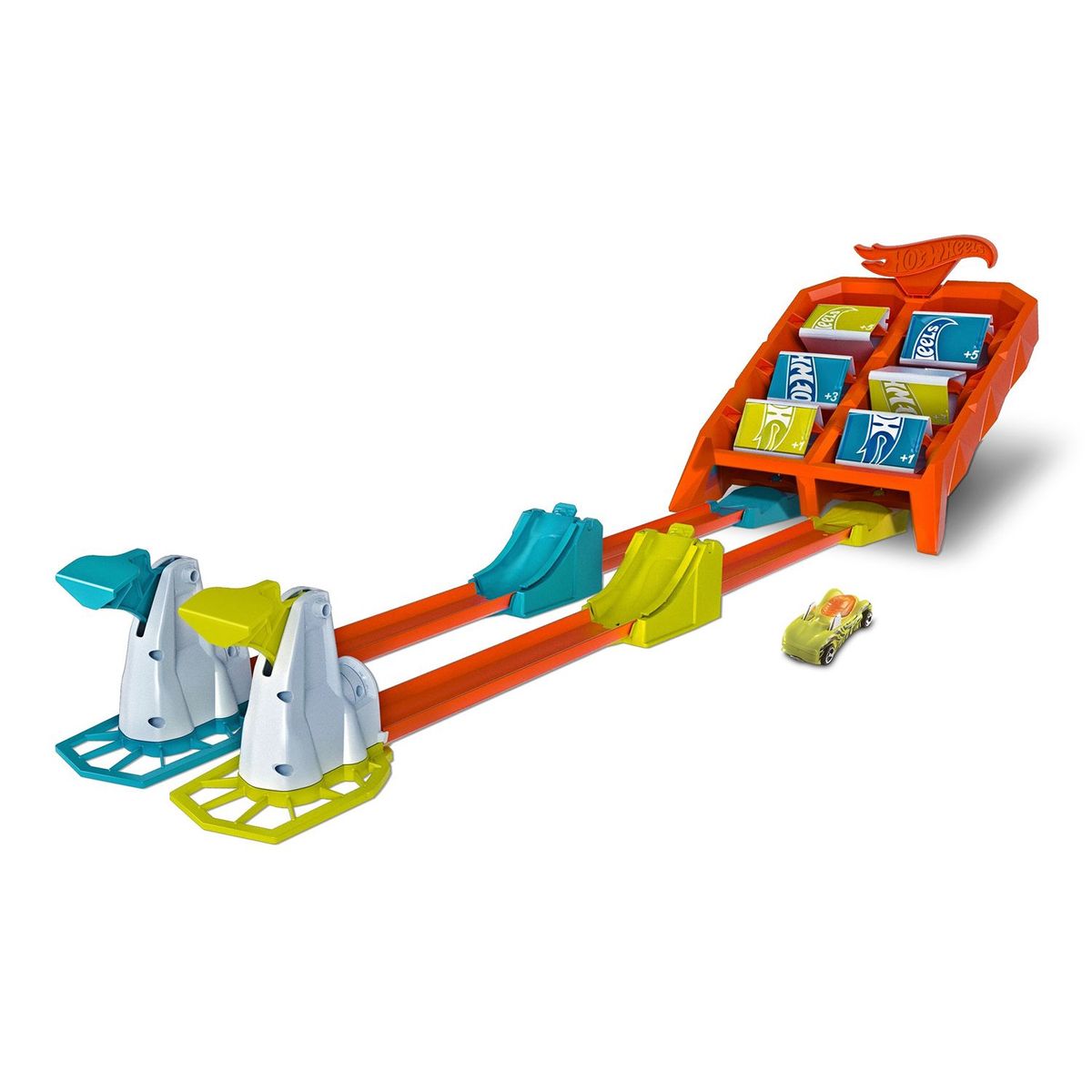 HOT WHEELS - Pista de Carros Hot Wheels Vueltas y Choques