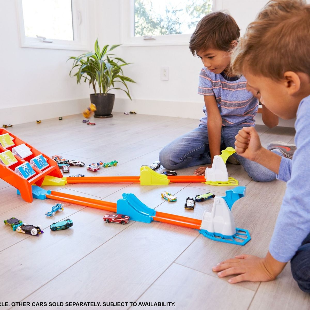 HOT WHEELS - Pista de Carros Hot Wheels Vueltas y Choques