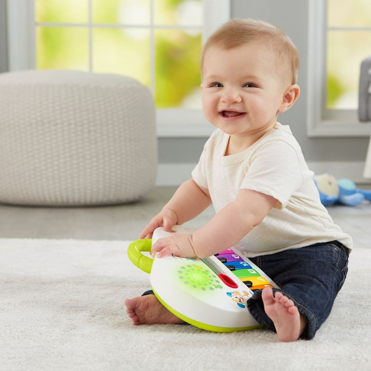 FISHER PRICE - Juguete Bebé Perrito Piano Fisher Price