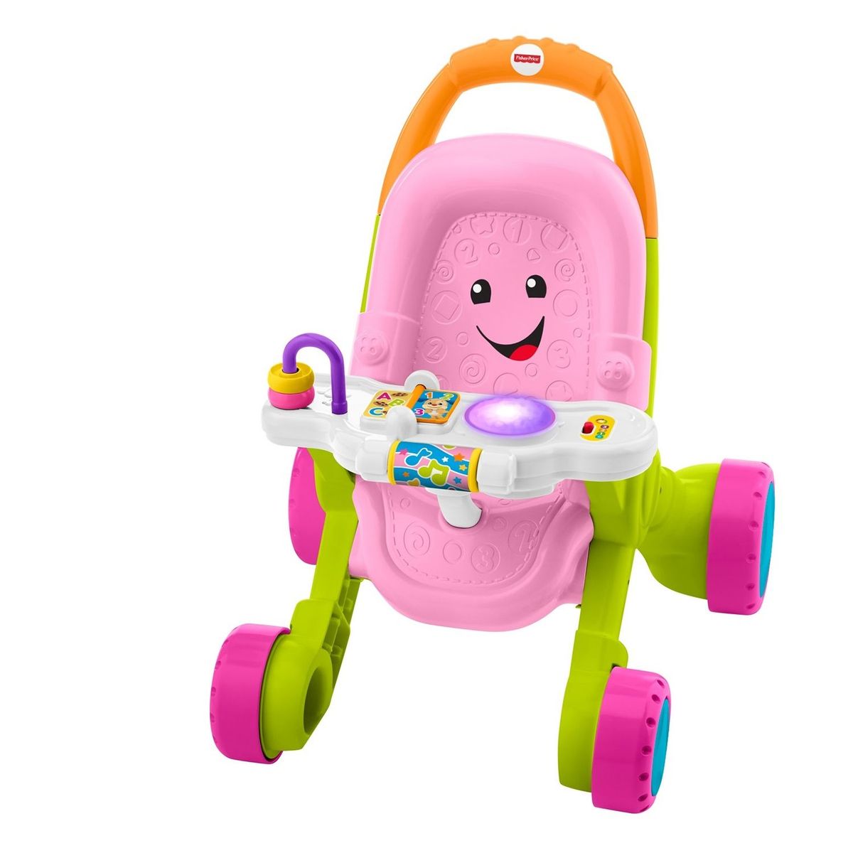 FISHER PRICE - Juguete de Bebé Carrito Camina Conmigo