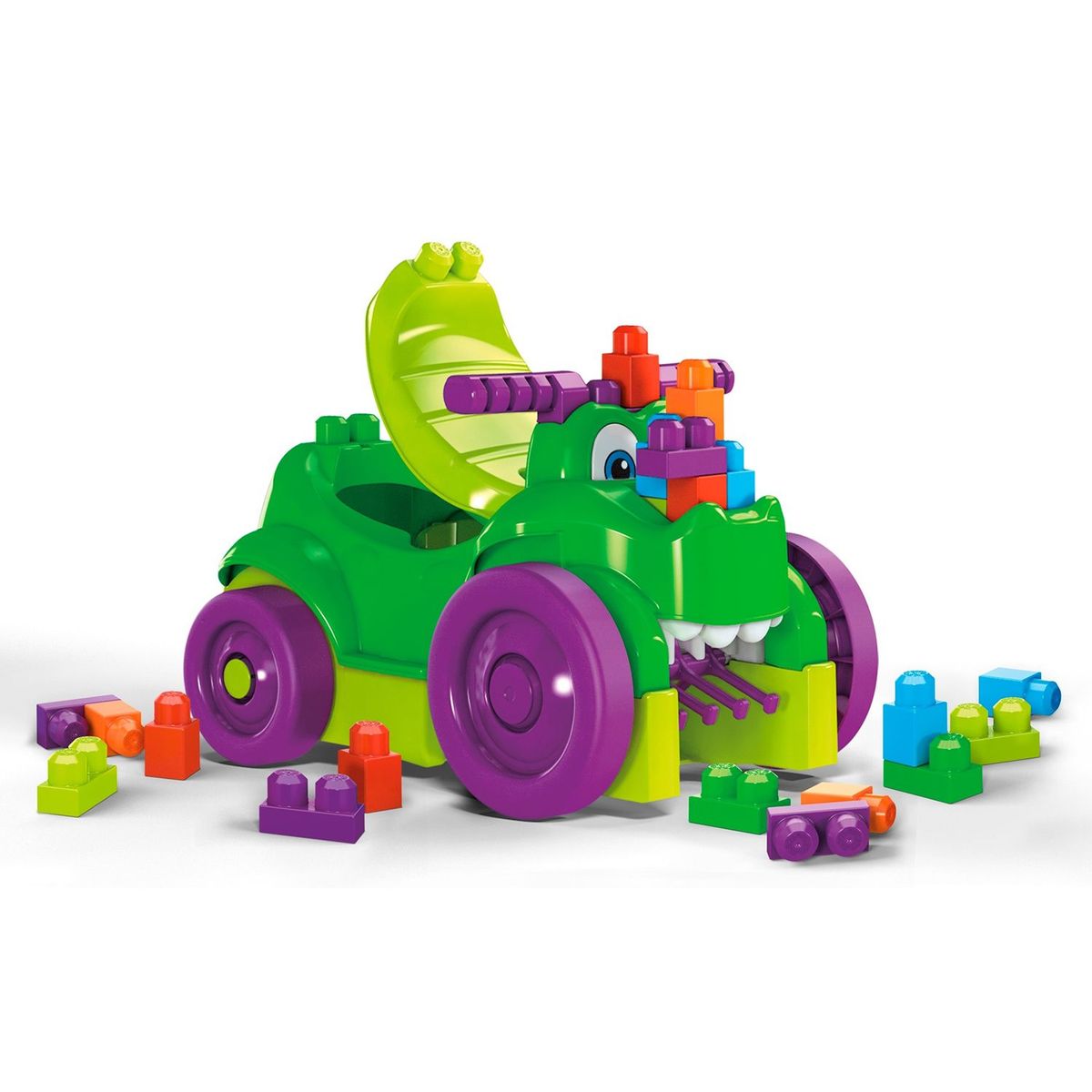 MEGA BLOKS - Cocodrilo Montable De Construcción