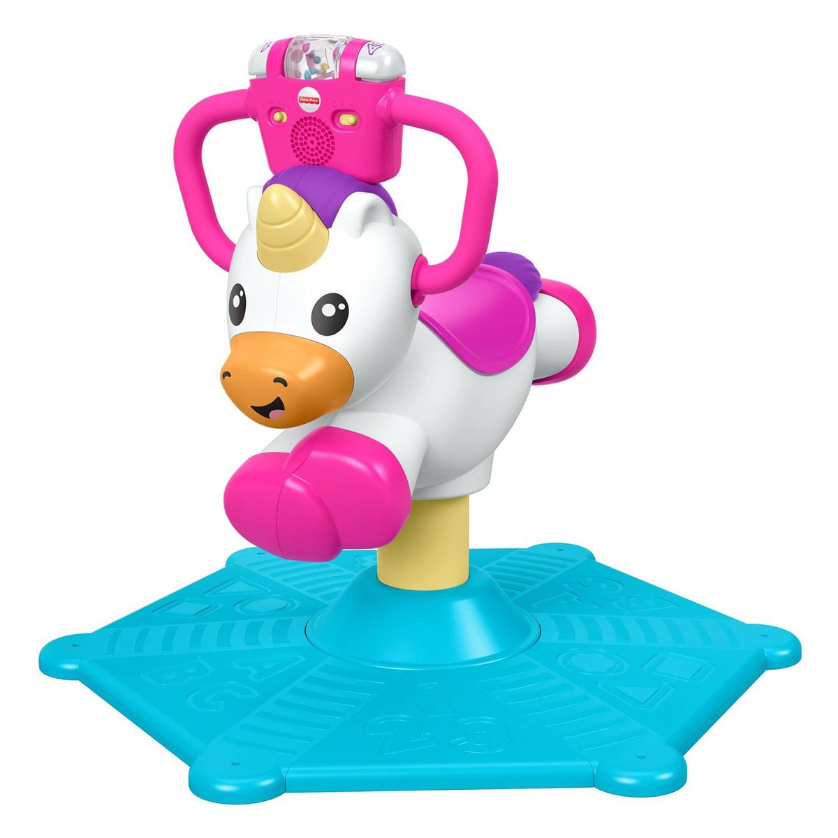FISHER PRICE - Unicornio Salta Y Aprende