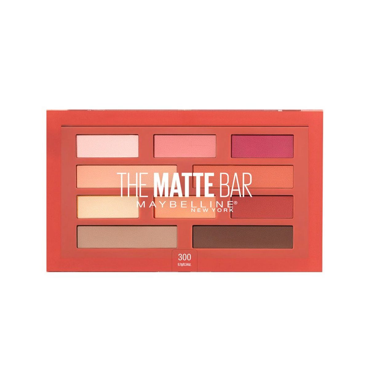 MAYBELLINE - Paleta De Sombras The Matte Bar 0.42 Fl Oz 