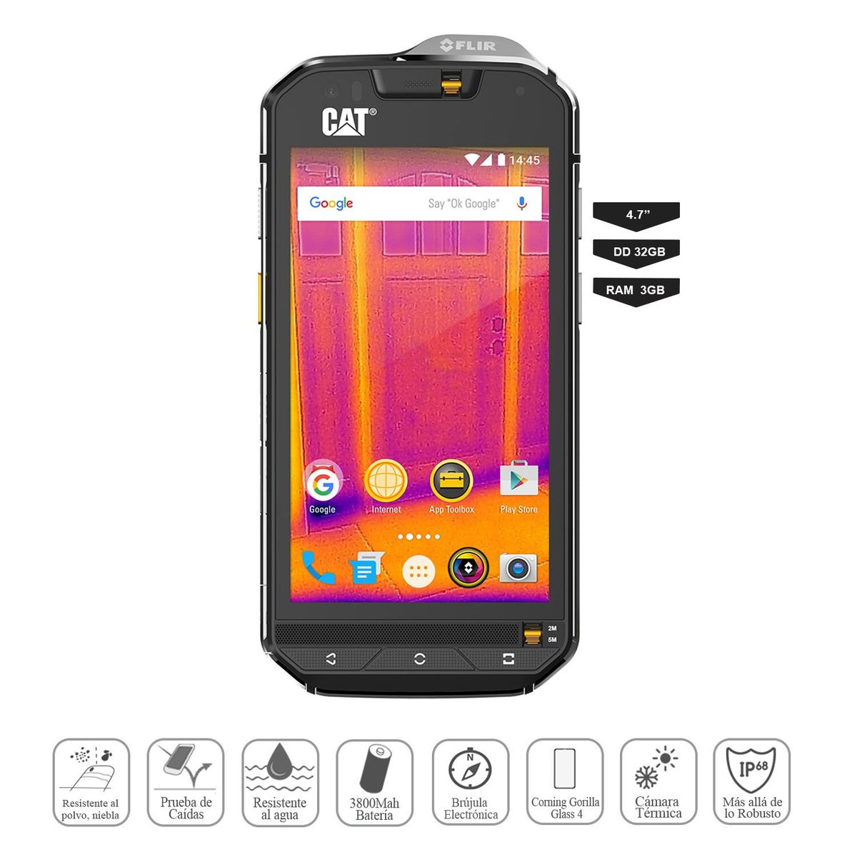 CAT - Celular Cat S60 Project Manager