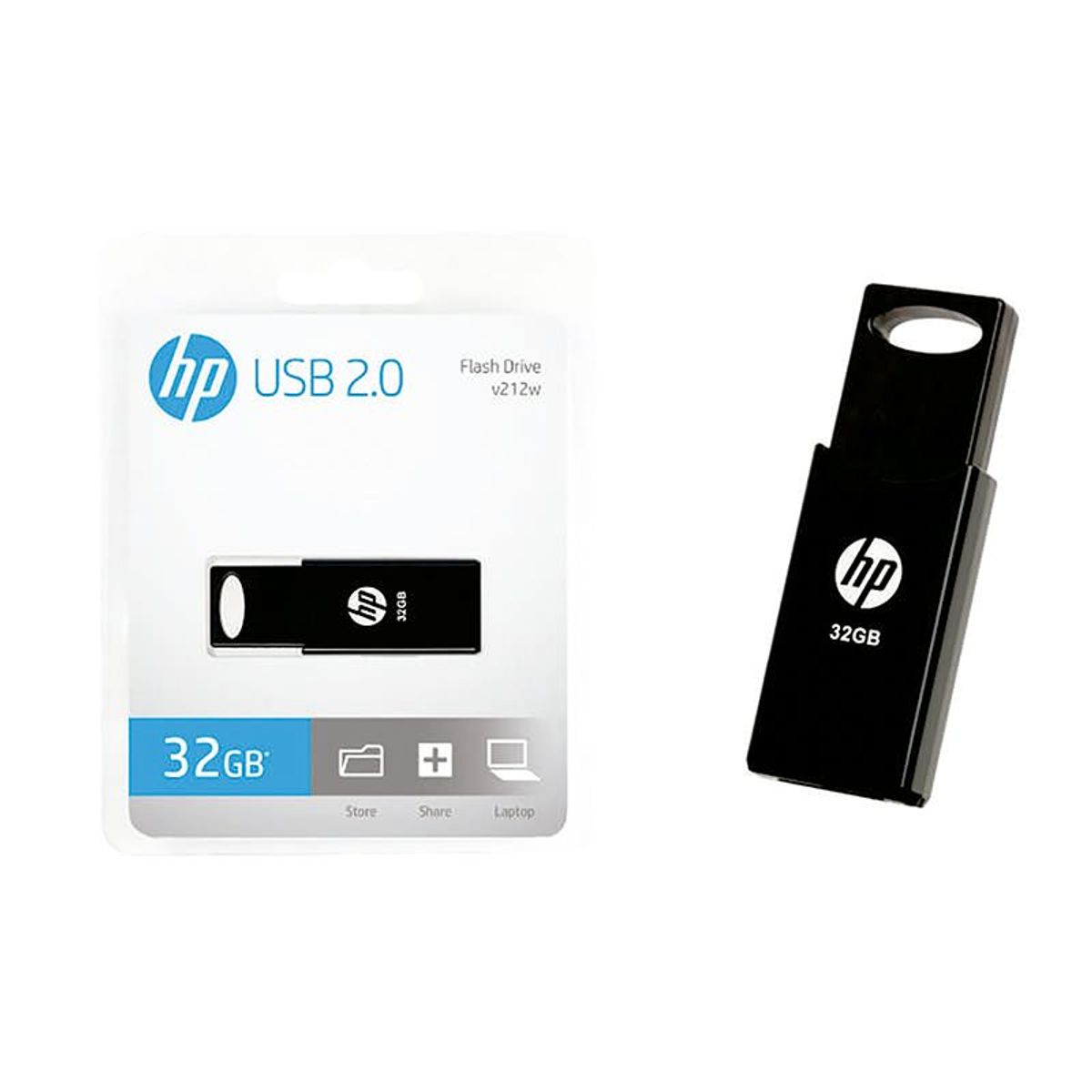 HP - Memoria USB 32GB HP Flash Drive V212W Negro HP