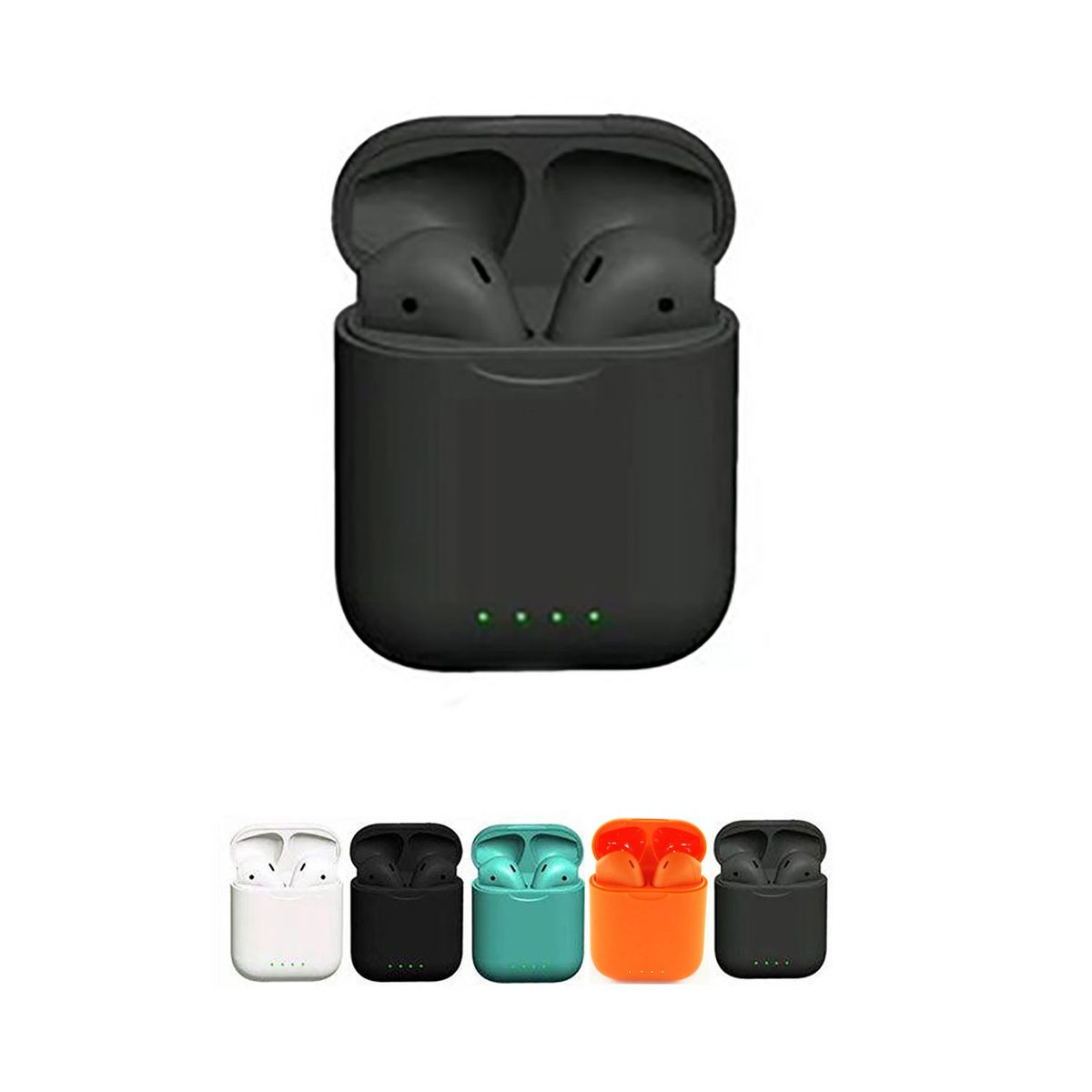 STEC - Audífonos Bluetooth Inalambricos I88 Tws C/Carga Portatil - Black