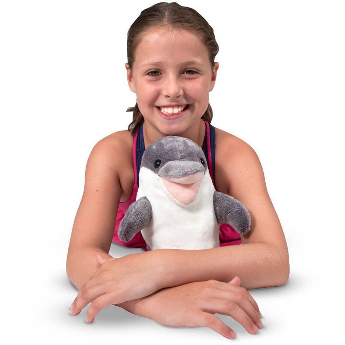 MELISSA & DOUG - Peluche Pequeño de delfin