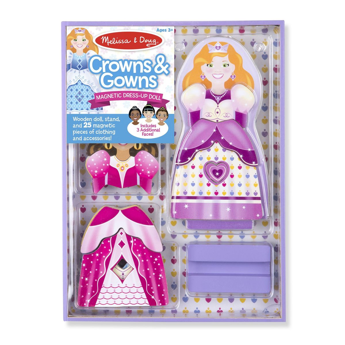 MELISSA & DOUG - Magnetico de Vestidos Y Coronas