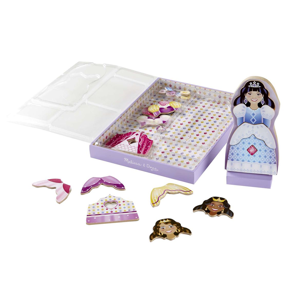 MELISSA & DOUG - Magnetico de Vestidos Y Coronas