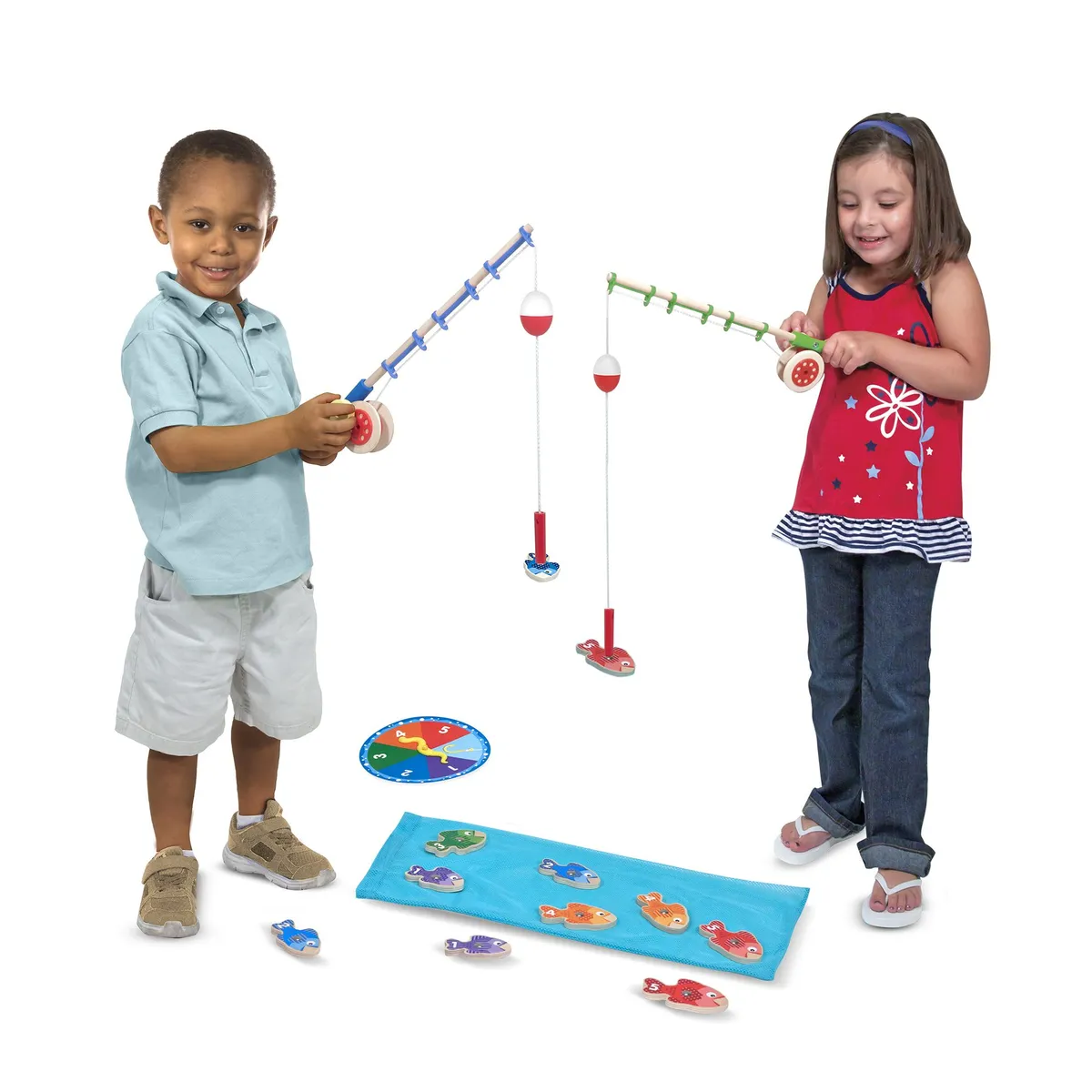 MELISSA & DOUG - Set De Pesca De Madera