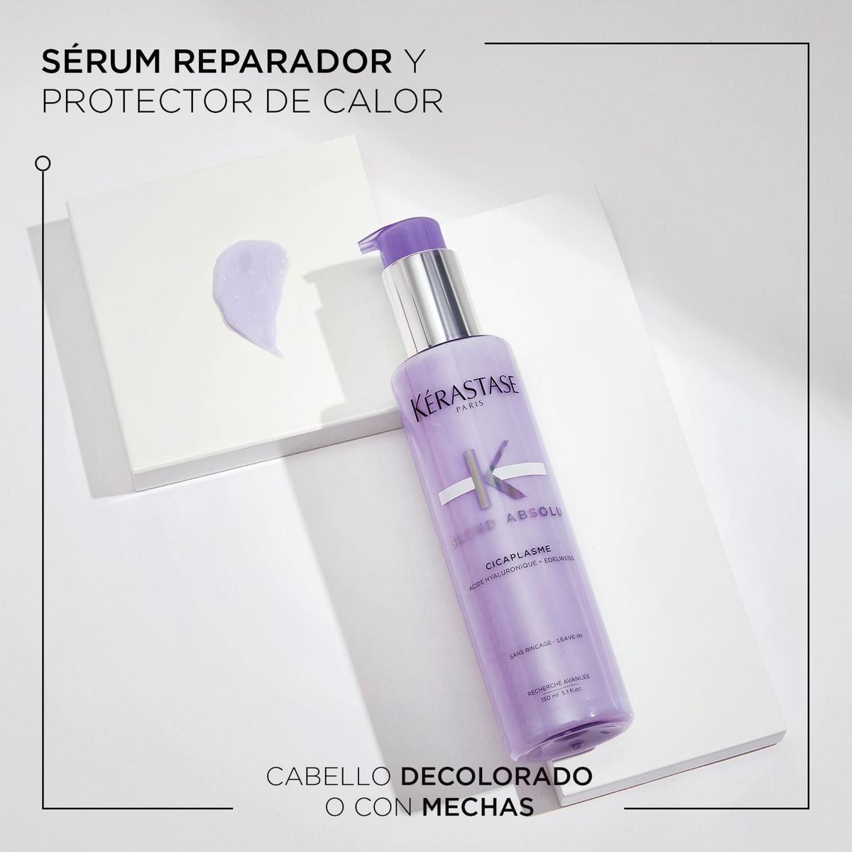 KERASTASE - Protector Térmico Con Ácido Hialurónico Para Todo Tipo De Cabello Rubio Cicaplasme 150Ml