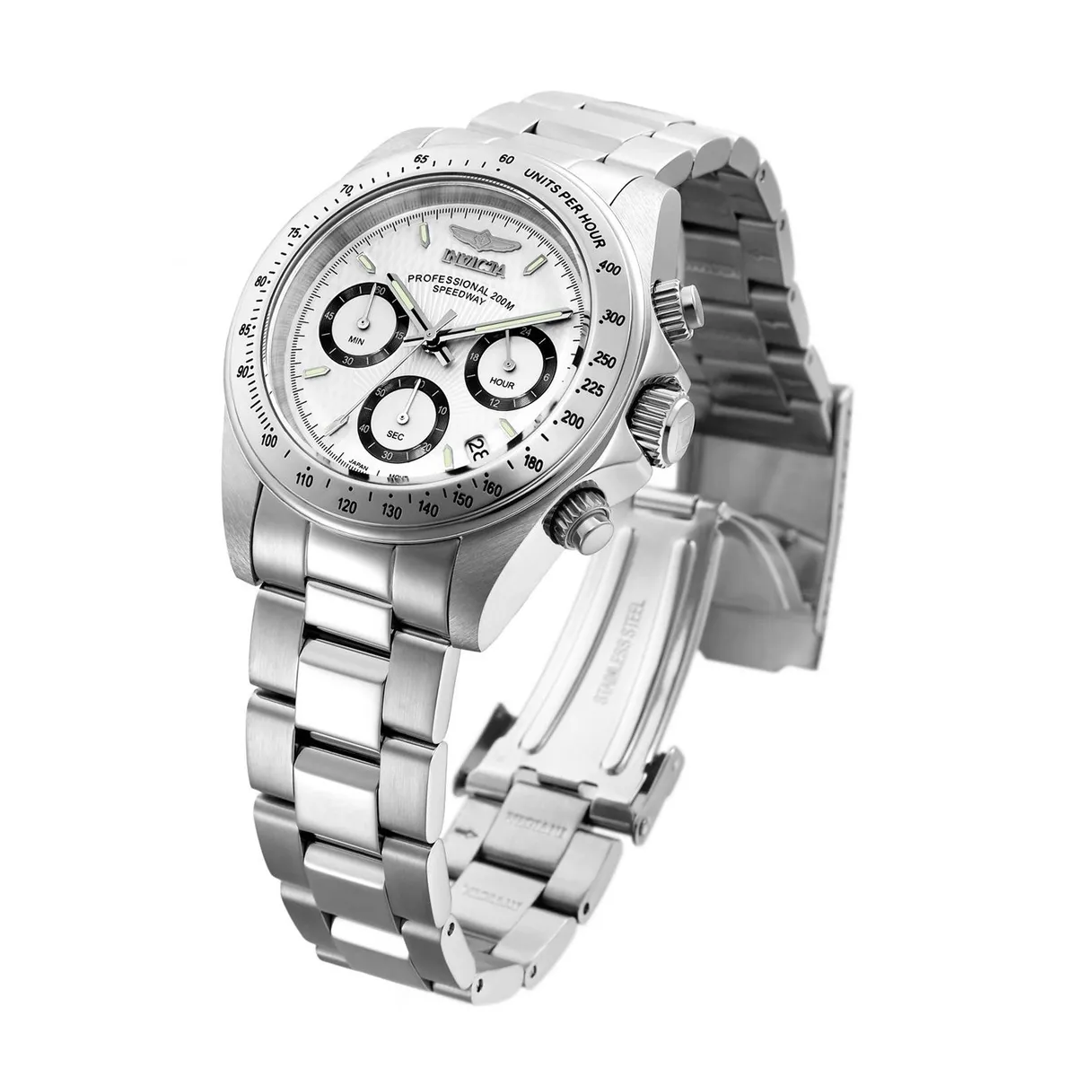 INVICTA - Reloj Invicta 9211 Hombre Plateado Quartz