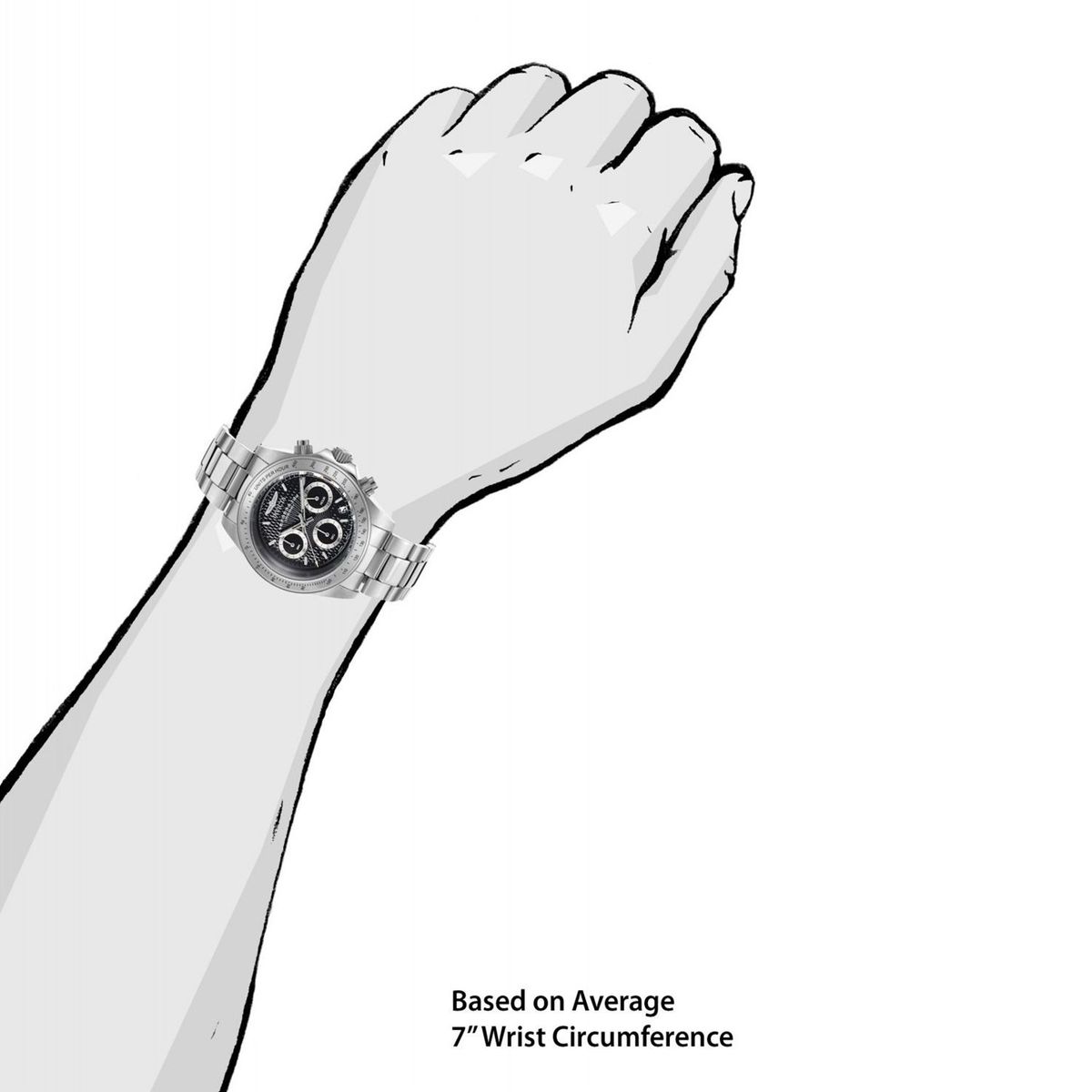 INVICTA - Reloj Invicta 9223 Hombre Plateado Quartz