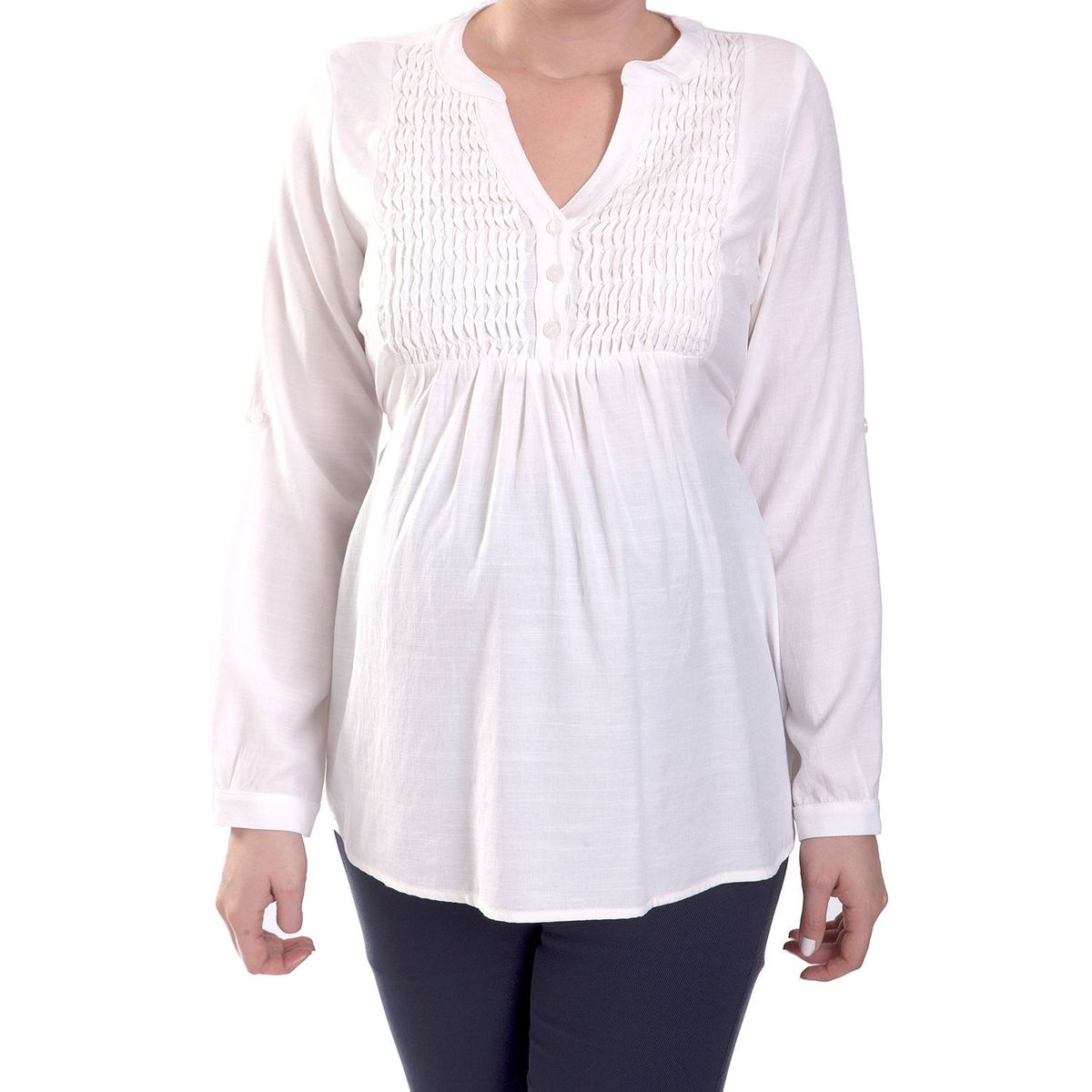 VALESKA - Blusa Maternal Manga Larga