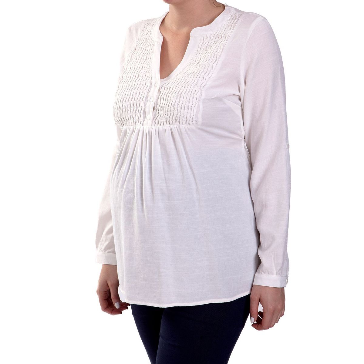 VALESKA - Blusa Maternal Manga Larga