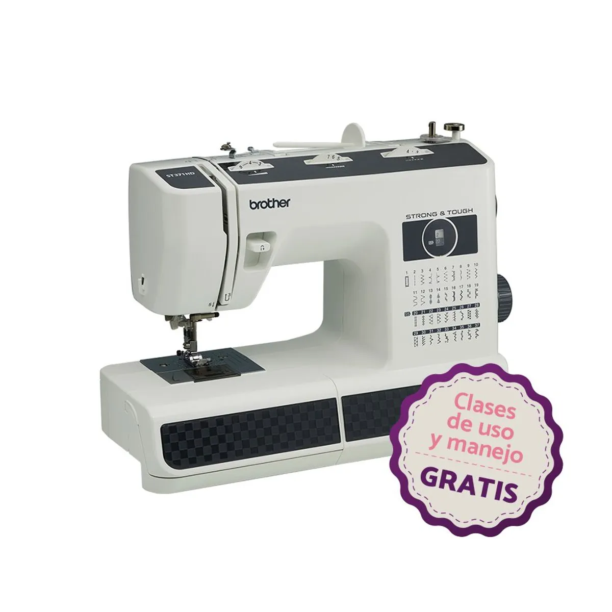 BROTHER - Máquina De Coser Brother ST371HD Especial Para Telas Gruesas
