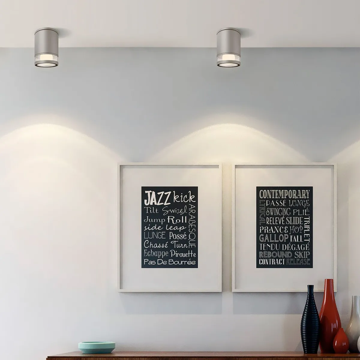 LIGHTECH - Spot para Adosar 1xe27 Silver