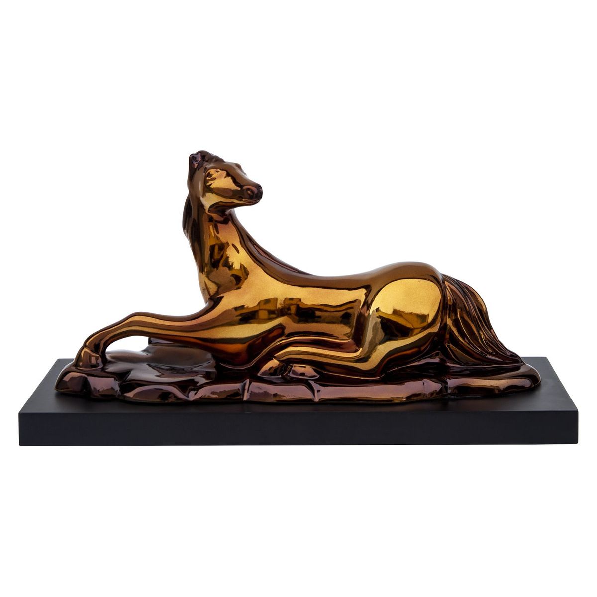 TAHUA POTTERY - Adorno Caballo Echado