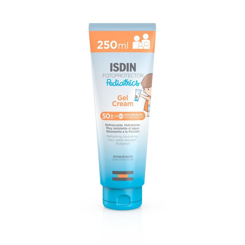 ISDIN - Fotoprotector ISDIN Gel Cream Pediatrics SPF 50 - Protector Solar para Niños 250ML