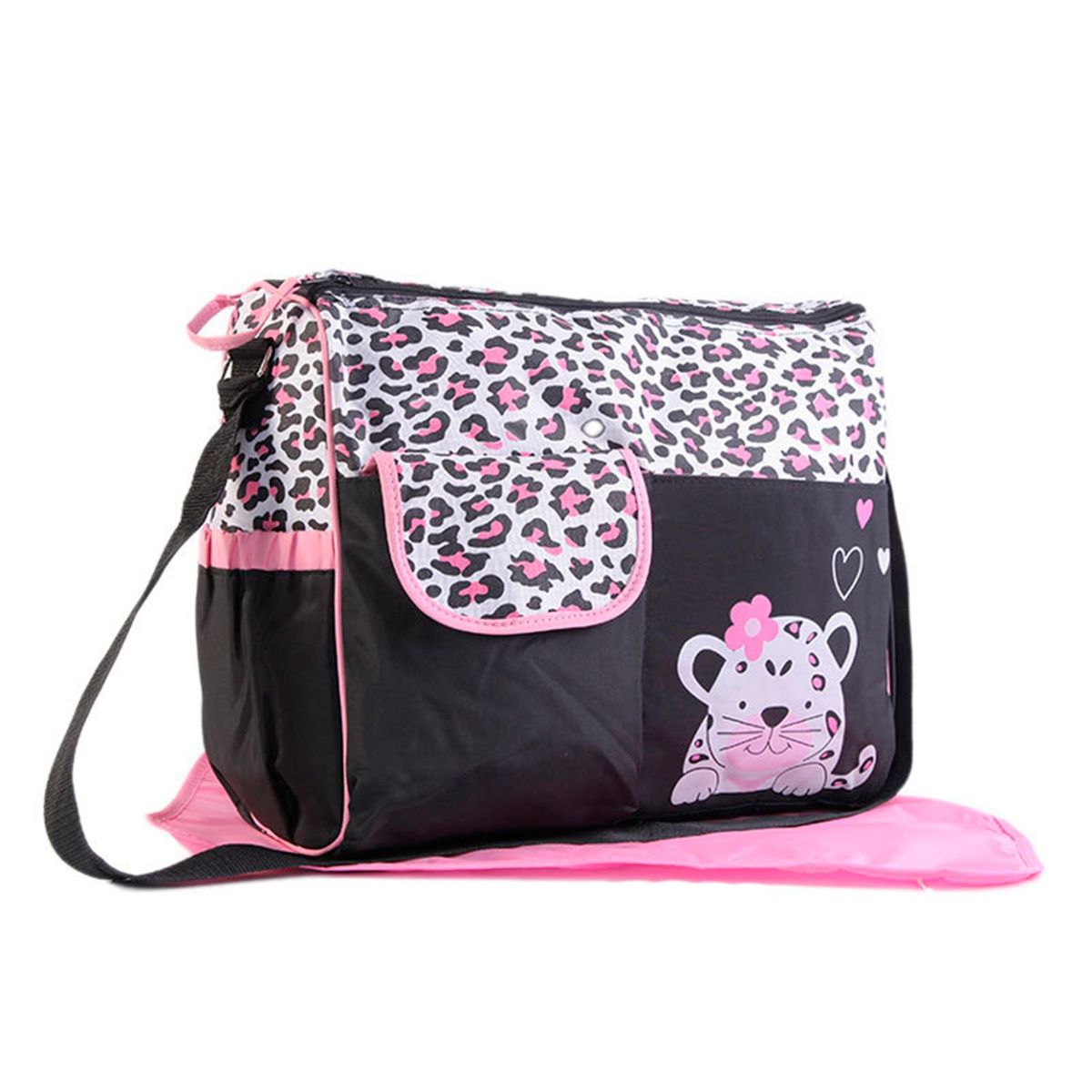BABY FEES - Bolso Pañalero Animal Print Tigresa