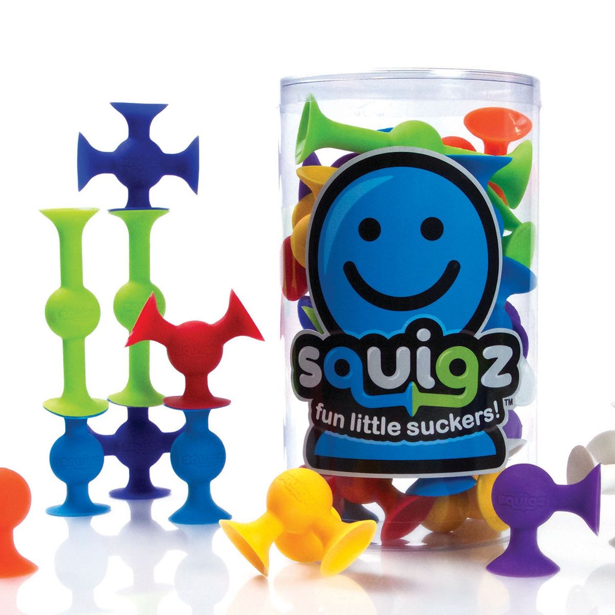FAT BRAIN TOYS - Juguete Squigz-Starter Set