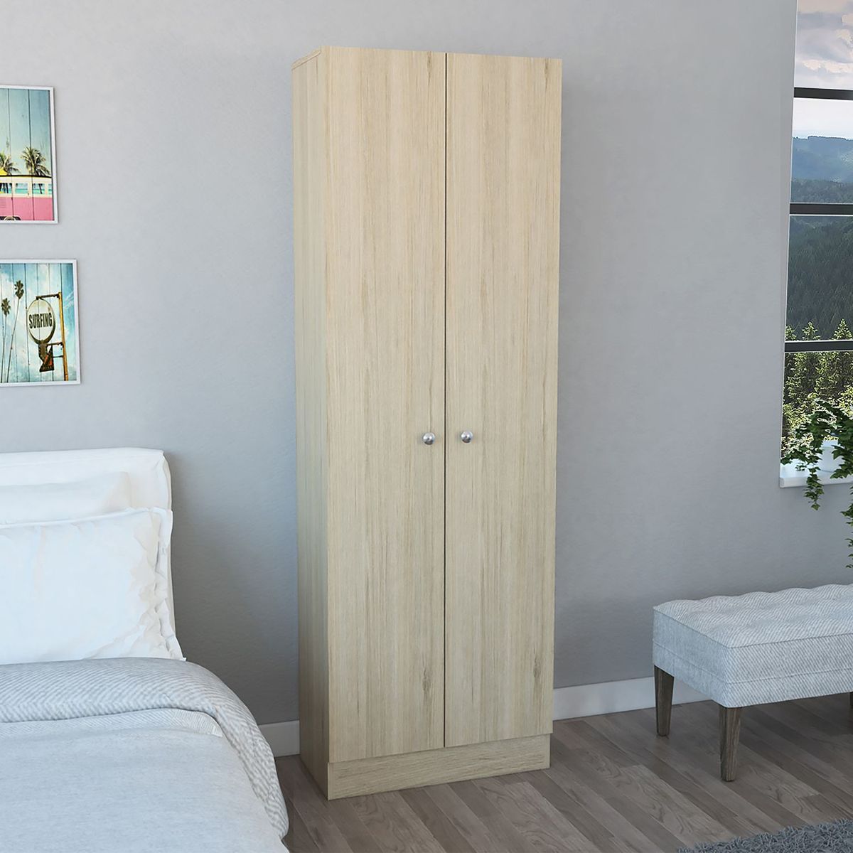 TUHOME - Ropero Home 2 Puertas