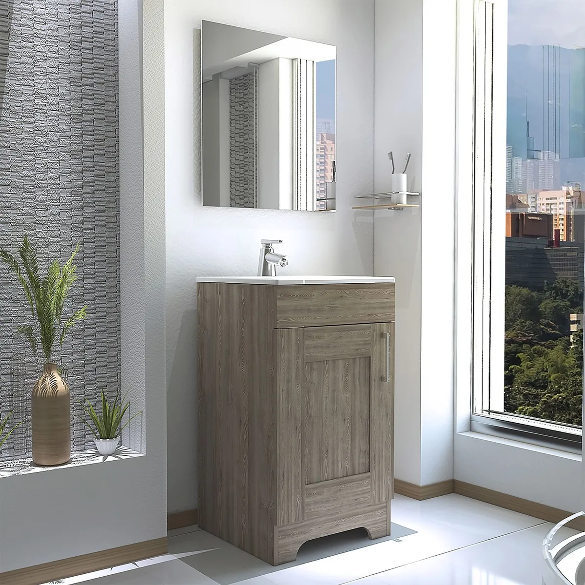 TUHOME - Mueble de Lavamanos Barcelona