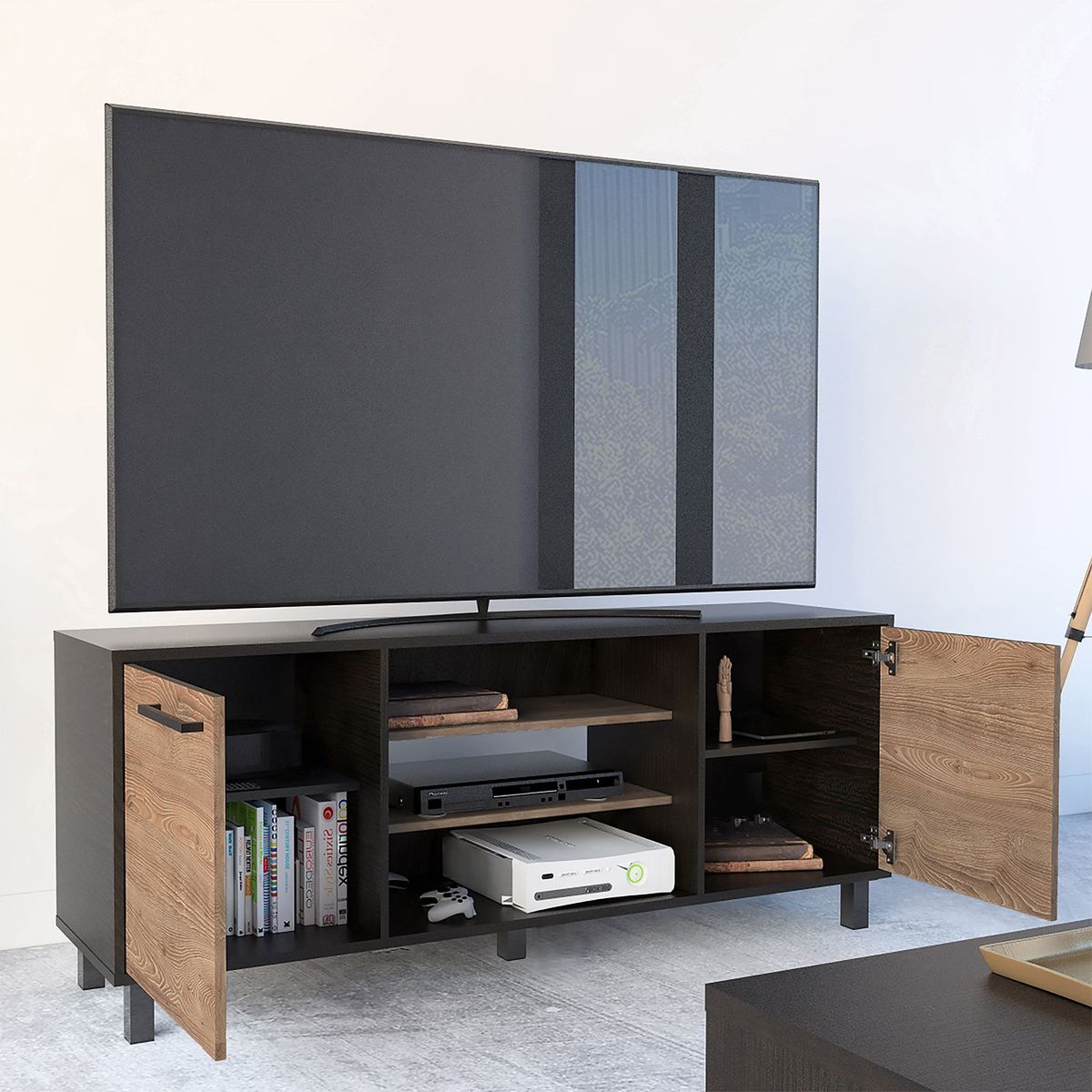 TUHOME - Mesa De Tv Kaia 65" Coros