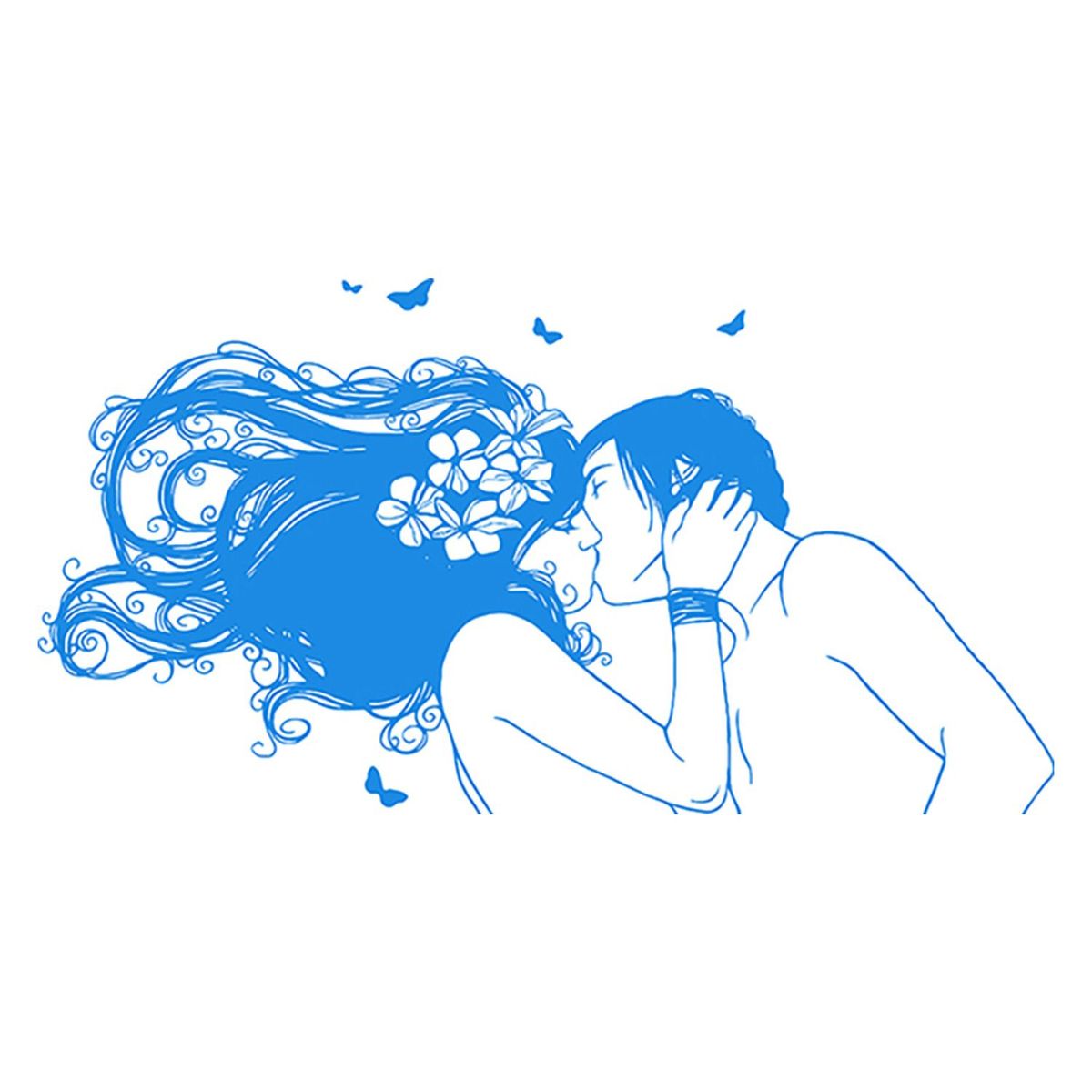 STICKART - Vinil Beso Adolescente