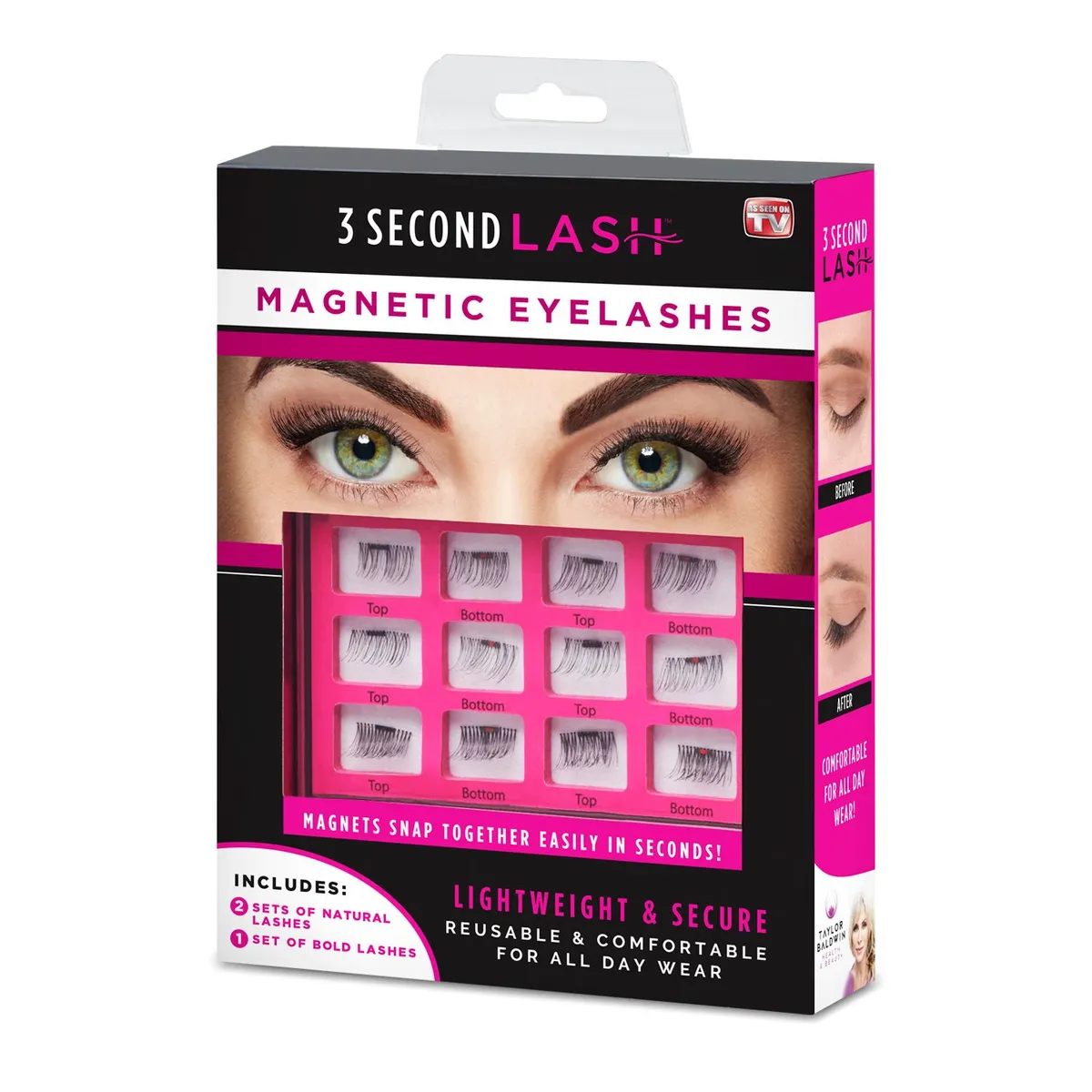 3 SECOND - Pestañas Magneticas